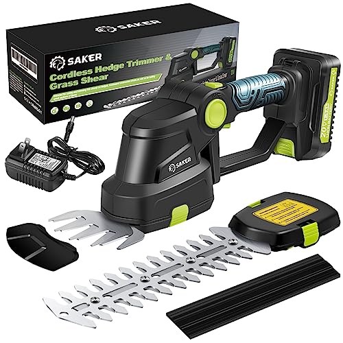 20V Cordless Hedge Trimmer, 2-in-1