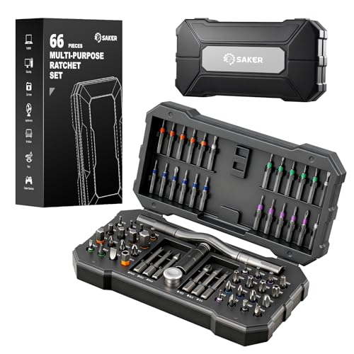 66-in-1 Magnetic Ratcheting Screwdriver Set