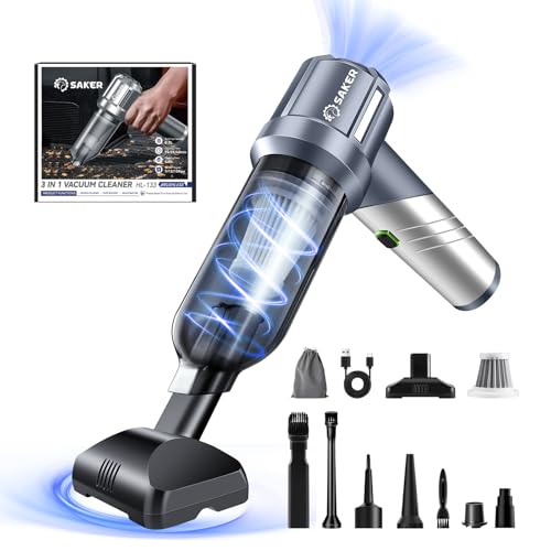 Car Vacuum HL133 Foldable, Silver