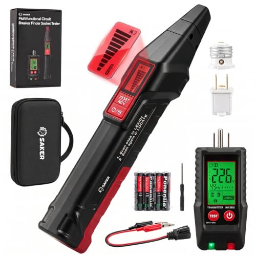 Circuit Breaker Finder with Outlet Tester