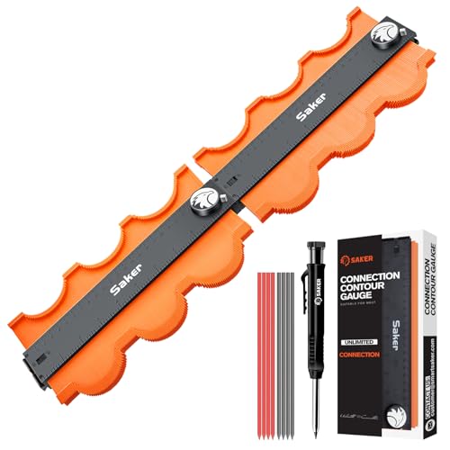 Contour Gauge Set, Two Pieces and Pencil