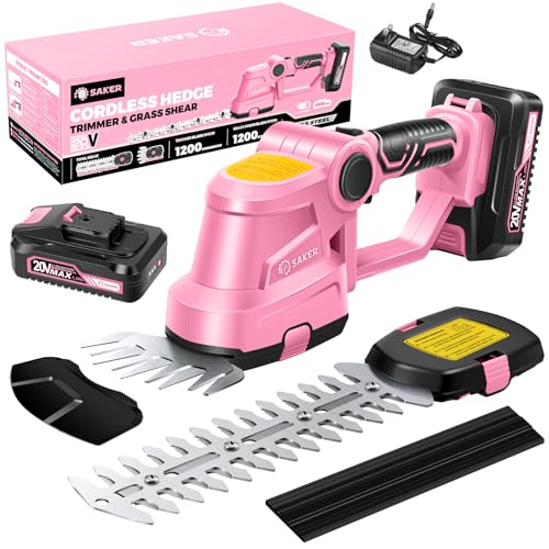Cordless Hedge Trimmer 20V, One Battery