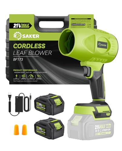 Cordless Leaf Blower, Adjustable Speed