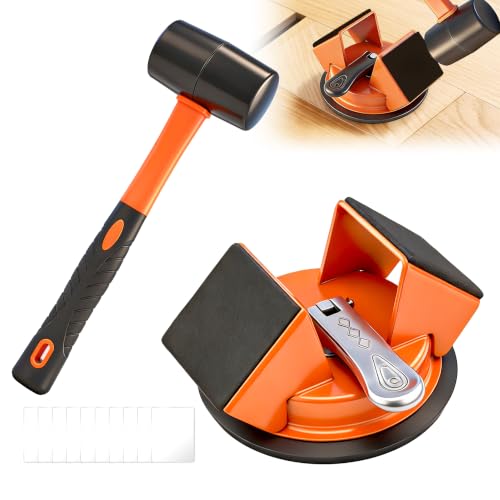 Floor Gap Fixer Kit with Mallet and Pads