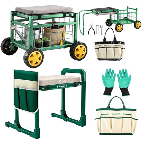 Garden Cart and Garden Kneeler