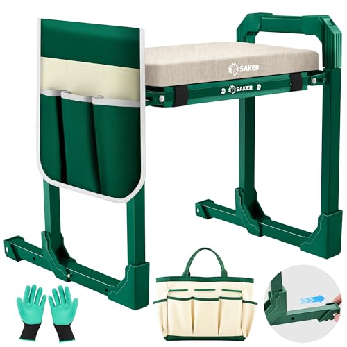 Garden Kneeler and Seat with Extendable Legs
