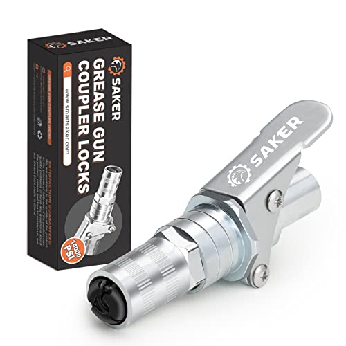 Grease Gun Coupler Adapter, 14000 PSI