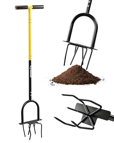 Hand Tiller Cultivator with Foot Plate