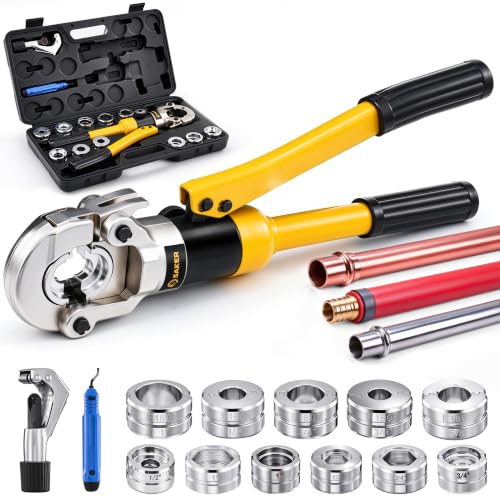 Hydraulic Copper and PEX Crimping Kit