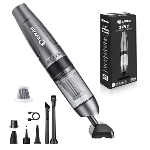 Mini Car Vacuum with Steel Filter