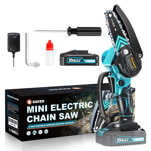 Mini Chainsaw 6-Inch Cordless