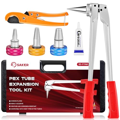 PEX-A Expansion Tool Kit, Three Heads