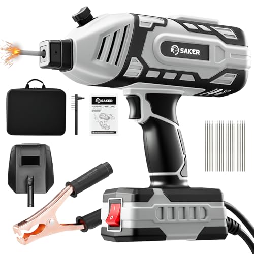 Portable ARC Welder with Welding Gun, Grey