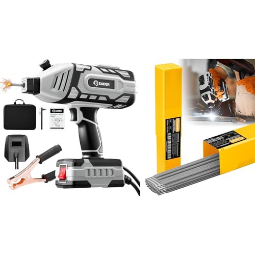 Portable Welder with Two-Pound Rod Pack