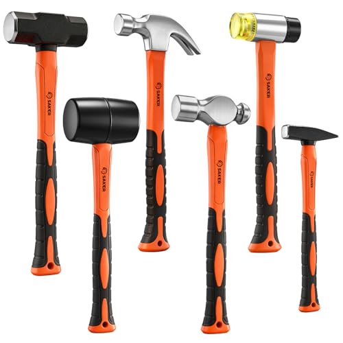 Six-Piece Hammer Set