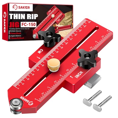 Thin Rip Jig for Table Saws