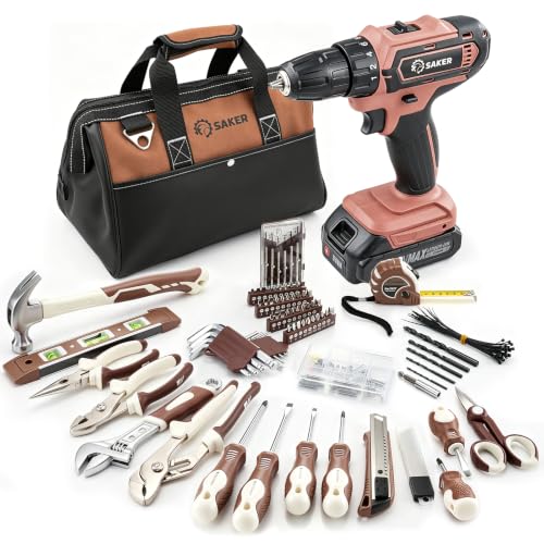 Tool Kit with 20V Drill and Storage Bag