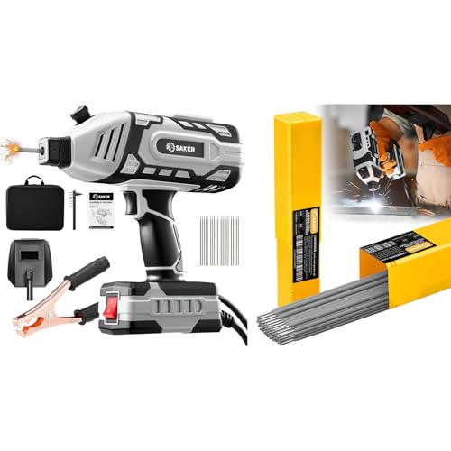 Welding Machine Grey with Two-Pound Rods